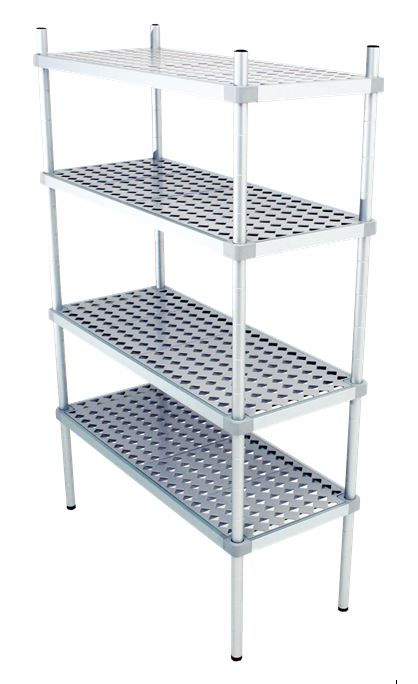 Professional Compact Base aluminum shelves