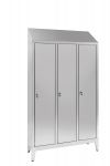 Triple changing room lockers whit 3 doors Gastronorm