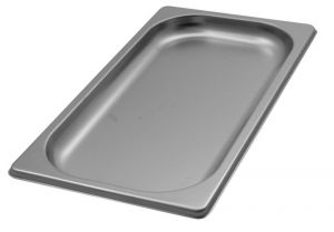Gastro-Bedarf-Gutheil 2 x gastronormb Gastronorm GN 1/2 Profondeur 65 mm empilable acier inoxydable Convient pour plat-réchaud 