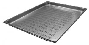 GST2/1P040F Gastronorm Container 2 / 1 h40 perforated stainless steel AISI 304