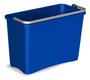 0B003252 Cubo de 8 L con mango superior - Azul