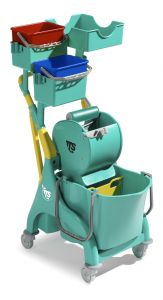0P066539 Nick Plus 300 with washing bucket with divider, buckets and storage tray