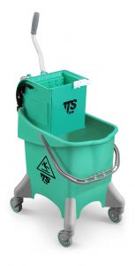 0V036470 Pile O-Key Bucket - Green - Gray Wringer