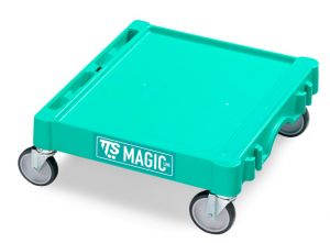 T09060412 Base Magic Mini - Verde - Ruote per Esterni Ø 125