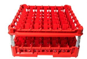 GEN-K37x7 CLASSIC BASKET 49 SQUARE COMPARTMENTS - Tumbler height from 120m to 240mm