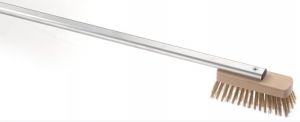 ACH-SP-L Cepillo de cerdas de latón Hobby, mango de aluminio 150 cm