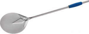 I-17 Stainless steel pizza peel ø 17 cm with handle 150 cm
