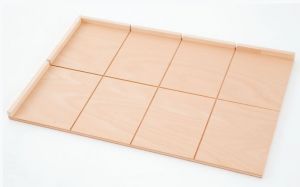 VBS6040 Beech wood cutting board 60x40cm to slice pizza into 8 slices