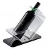 EV00218 SINGLE - Black base wine display, bottle diameter 8.2 cm