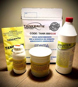 TANK-500GUM TANKERITE tratamiento recuperación tanque GOMA MEDIO KIT 500 gr