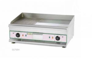 EG750M Three-phase electric bench griddle 6 kW Fimar mixed top
