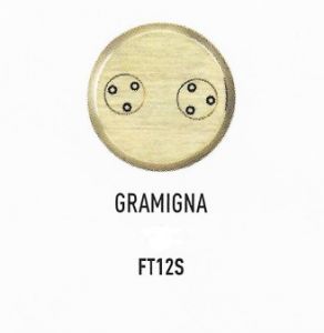 Matriz FT12S GRAMIGNA para máquina de pasta fresca FAMA MINI modelo
