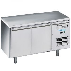 M-GN2100BT-FC Table réfrigérée pour gastronomie GN1/1 en acier inoxydable AISI201