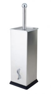 T101820 AISI 304 polished stainless steel Toilet brush holder