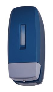 T104340 Distributore di sapone liquido ABS blu soft-touch 0,5 litri
