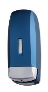 T104341 1 Lt liquid soap dispenser blue ABS soft-touch