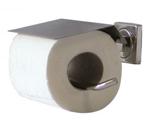 T105109 Porte-rouleau de papier toilette en acier inoxydable AISI 304 Brilliant