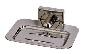 T105117 AISI 304 Polished stainless steel soap holder