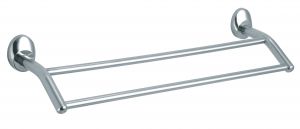T105104 Double bar towel holder Aisi 304 stainless steel
