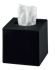 T130020 Tissues dispenser black ABS square