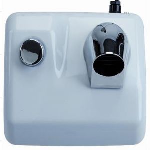 T704075 Push button hand dryer with hose