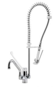 KL2120 PROFESSIONAL single lever countertop shower mixer WHITE 80