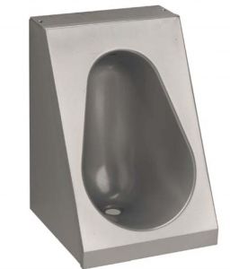 LX3300 Wall hung urinal made of stainless steel AISI 304 320X310X460 mm