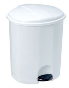 T909105 Plastic Pedal bin 5 liters (multiple 12 pcs)