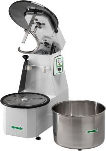 25CNSM Spiral kneader Liftable head 25 kg cicle dough 32 liters removable tank - Single phase