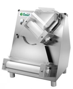FI32N Pizza rolling machine with double pair of tilded rollerls 32 cm