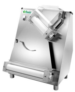 FI42N Pizza rolling machine with double pair of rollerls tilted 42 cm