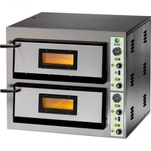 FMEW66M Electric pizza oven 12.8 kW double room 91x61x14 Single phase