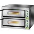 FYL66M Electric pizza oven 18 kW double room 72x108x14h cm - Single phase