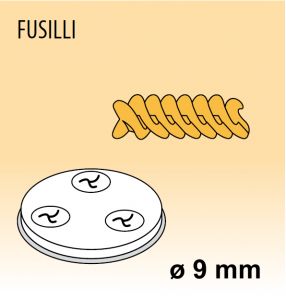 MPFTFU15 Brass bronze alloy nozzles FUSILLI for pasta machine