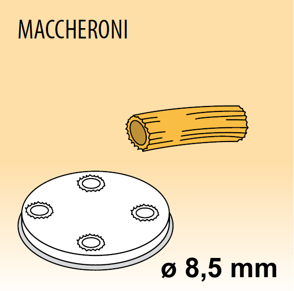 disk for italian pasta maccheroni Macaroni