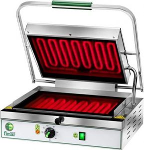 PV40LL Electric pyroceram grill single smooth singlephase 2000W