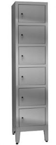 IN-695.06 Multivano wardrobe in AISI 304 stainless steel - 6 seats