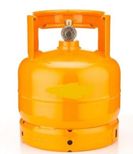AB2 Botella de gas de 2 kg vacía para carros flambeados 
