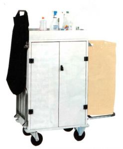 CA1530 Chariot armoire à linge nettoyage à usages multiples 