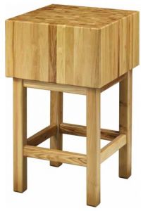 CCL3566 35cm wooden block with 60x60x90h stool