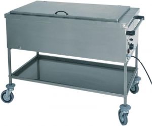 CS1751 Stainless steel thermal bain-marie bottle warmer with cover 56x65x85h