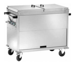 CT1770TD Thermal bain-marie trolley with differentiated temperatures Lid 3x1/1GN 