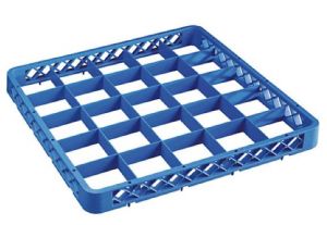 RIA25 Elévation 25 compartiments pour panier lave-vaisselle 50x50 h4,5 bleue