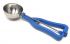 F7008B BLUE color portions for truffles / polenta / professional ice cream in stainless steel Diam 79mm