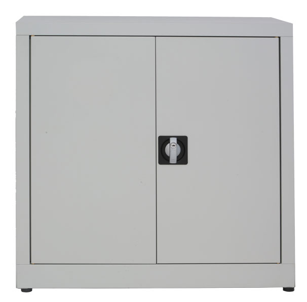 In Z 694 05 50 Low 2 Door Plastic Storage Cabinet With Zinc Coated