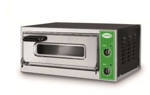 B7T - Pizza oven INOX 1 PIZZA 50 cm three-phase