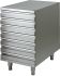 CAS7FC Aisi201 chest of drawers for  pizza dough containers