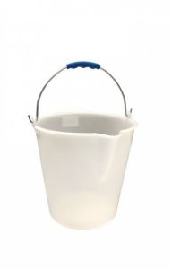 SE-G15PLAS 15 liter graduated food grade plastic bucket