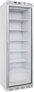 G-EF400G Armoire frigorifique statique ECO avec porte en verre - Capacité 350 Lt