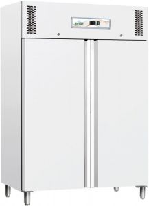 G-GNB1200TN Armoire réfrigérée blanche à double porte - Capacité de 1104 lt 